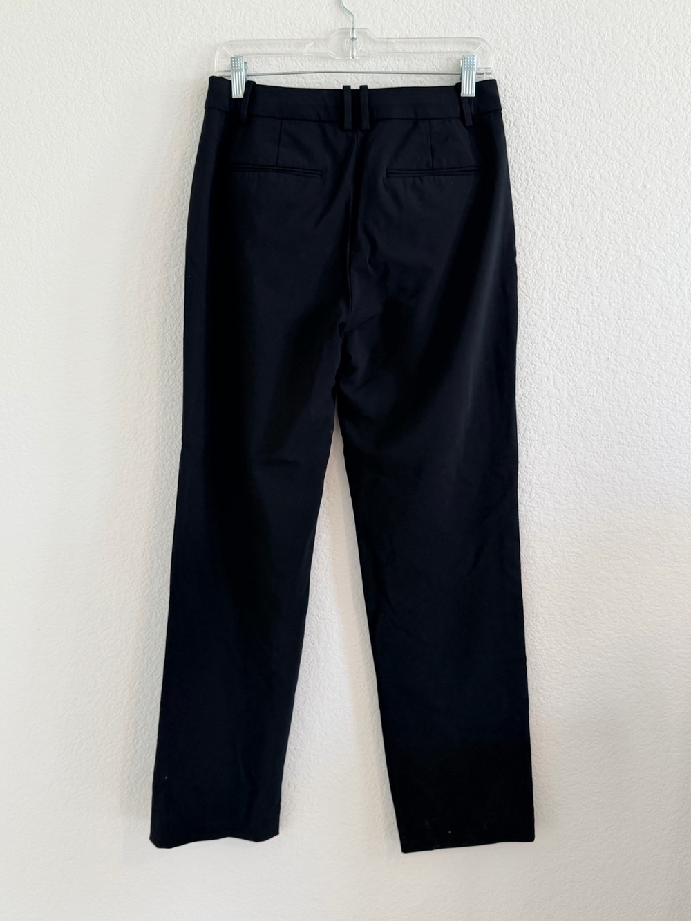 Classic J. Crew Tollegno1900 Straight Leg Black Work Pants - Picture 3 of 5